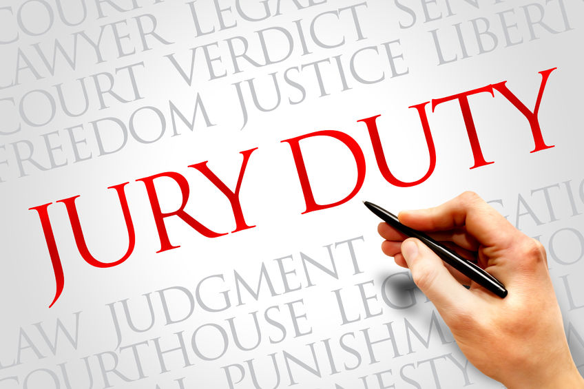 Jury Duty – Take It Seriously and Follow The Rules or You Might End Up With a $1000 Fine.